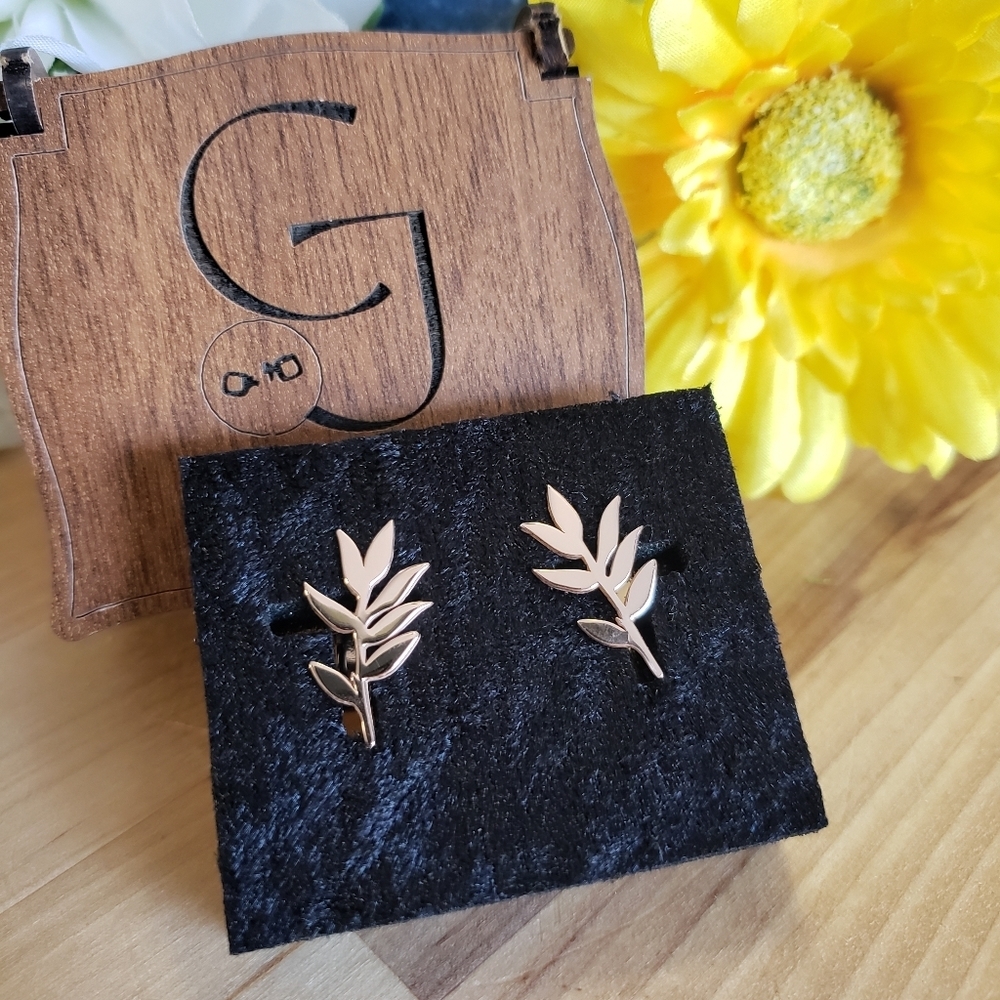 Olive Branch Cufflink/ Groomsmen gift